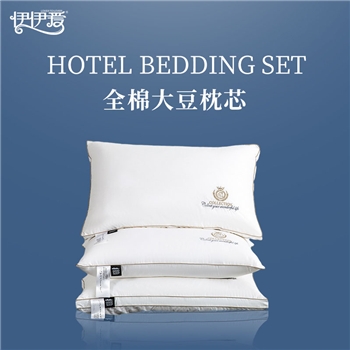 伊伊爱ZX0HJC2100059大豆助眠枕芯48*74cm白色